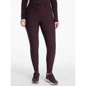 LeMieux Pantaloni da Equitazione Isabelle Full Grip Damson