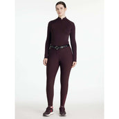 LeMieux Pantaloni da Equitazione Isabelle Full Grip Damson