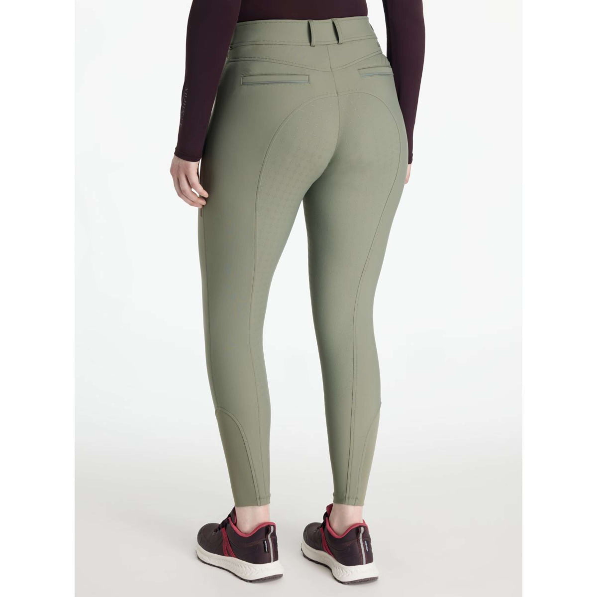 LeMieux Pantaloni da Equitazione Isabelle Full Grip Rosemary