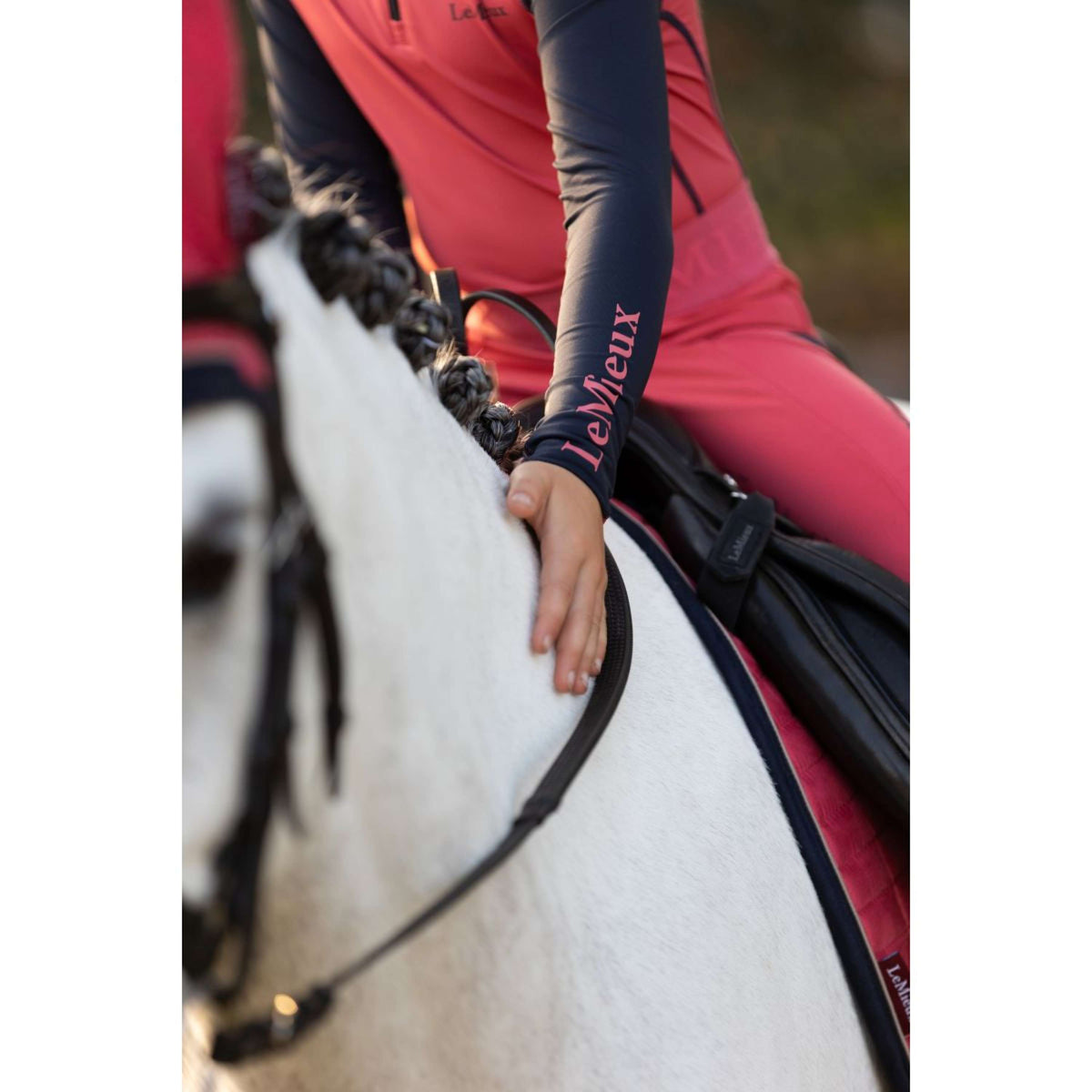 LeMieux Strato di base Mini Bambini Cranberry