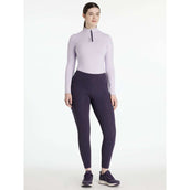 LeMieux Leggings da Equitazione Natalie Brushed Juniper