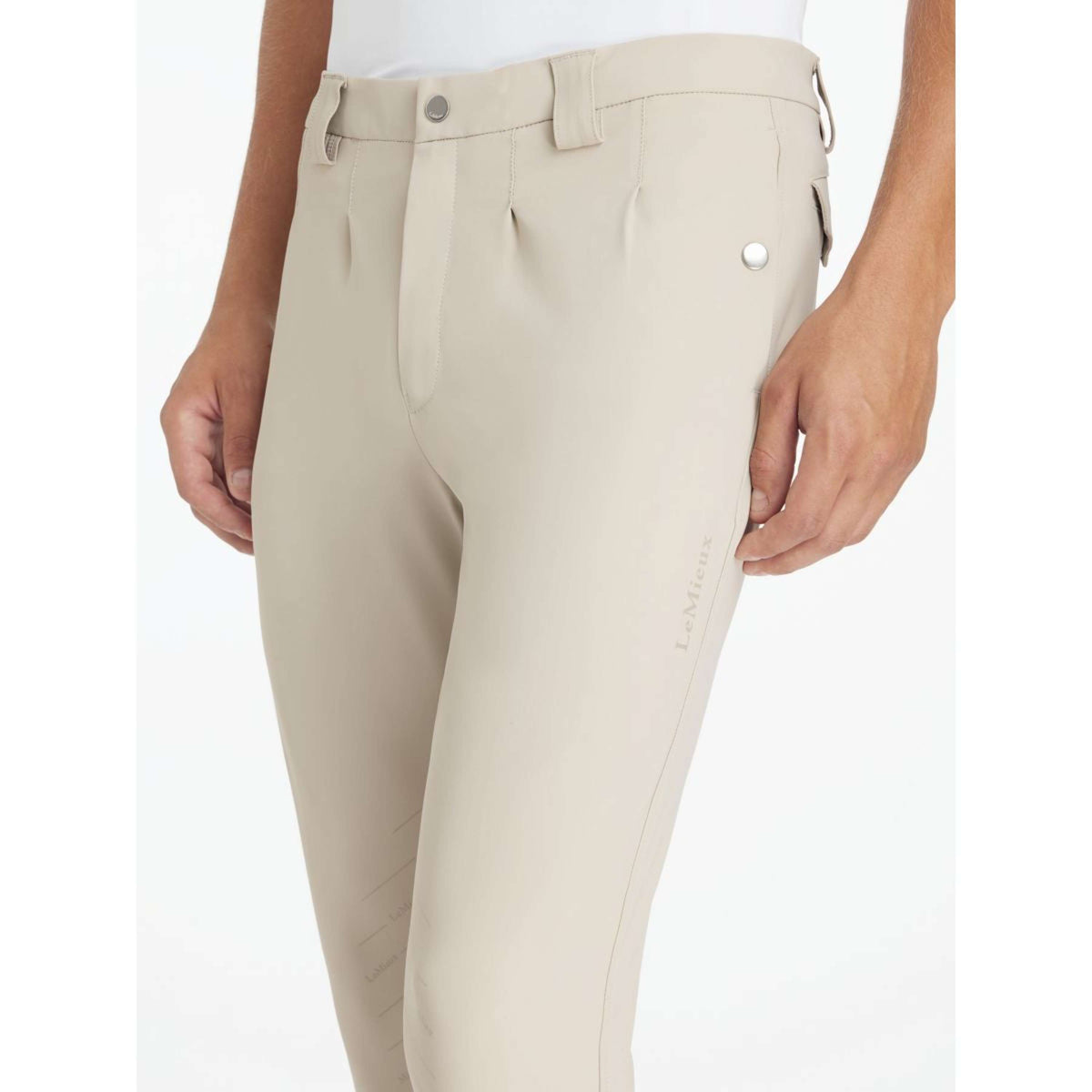 LeMieux Pantaloni da Equitazione Classique Uomini Beige