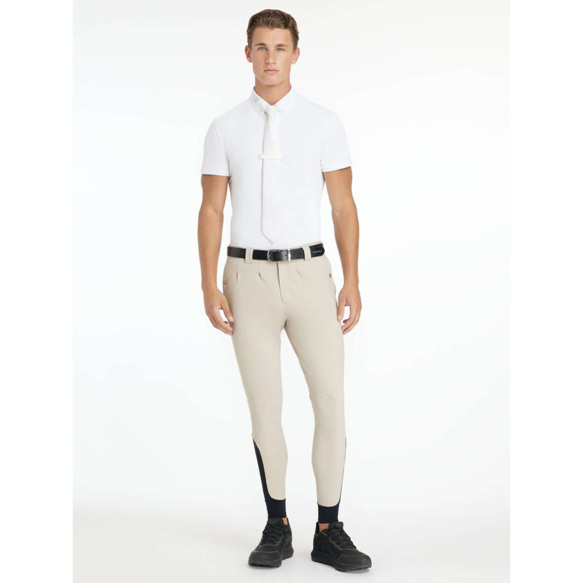 LeMieux Pantaloni da Equitazione Classique Uomini Beige