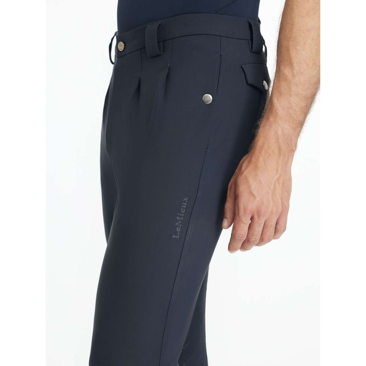 LeMieux Pantaloni da Equitazione Classique Uomini Navy