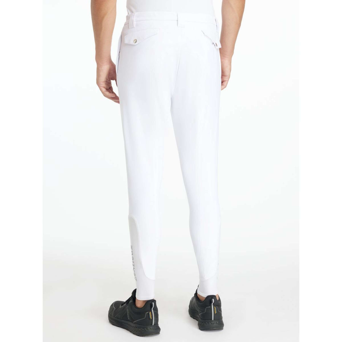 LeMieux Pantaloni da Equitazione Classique Uomini Bianco