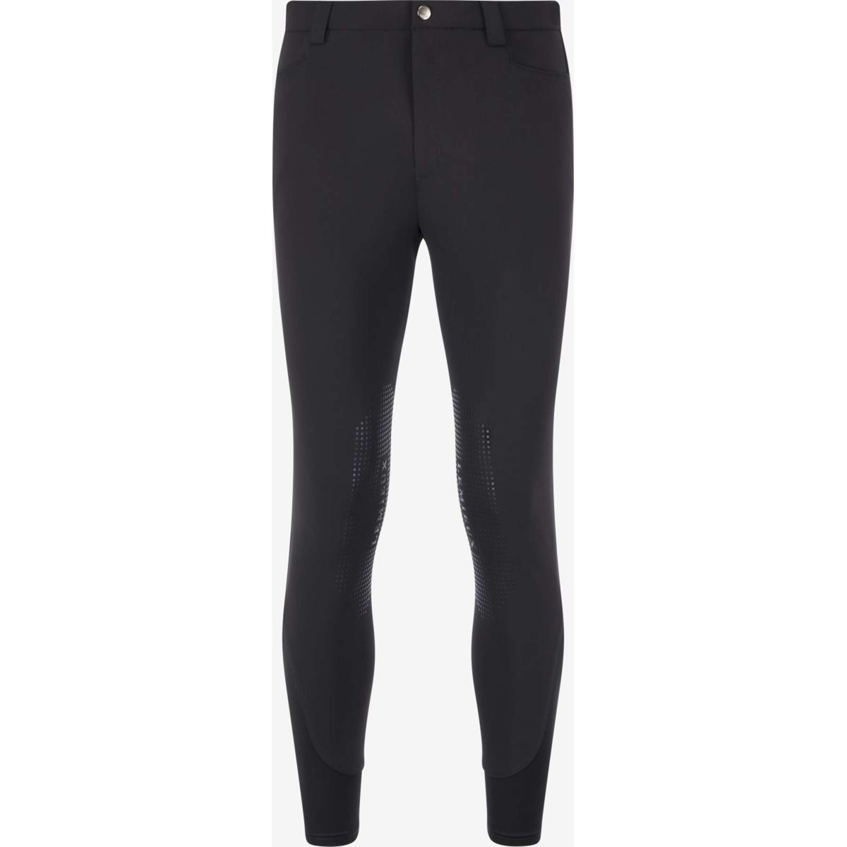 LeMieux Pantaloni da Equitazione Sports Knee Grip Uomini Nero