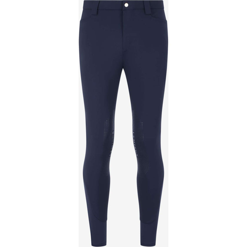 LeMieux Pantaloni da Equitazione Sports Knee Grip Uomini Navy