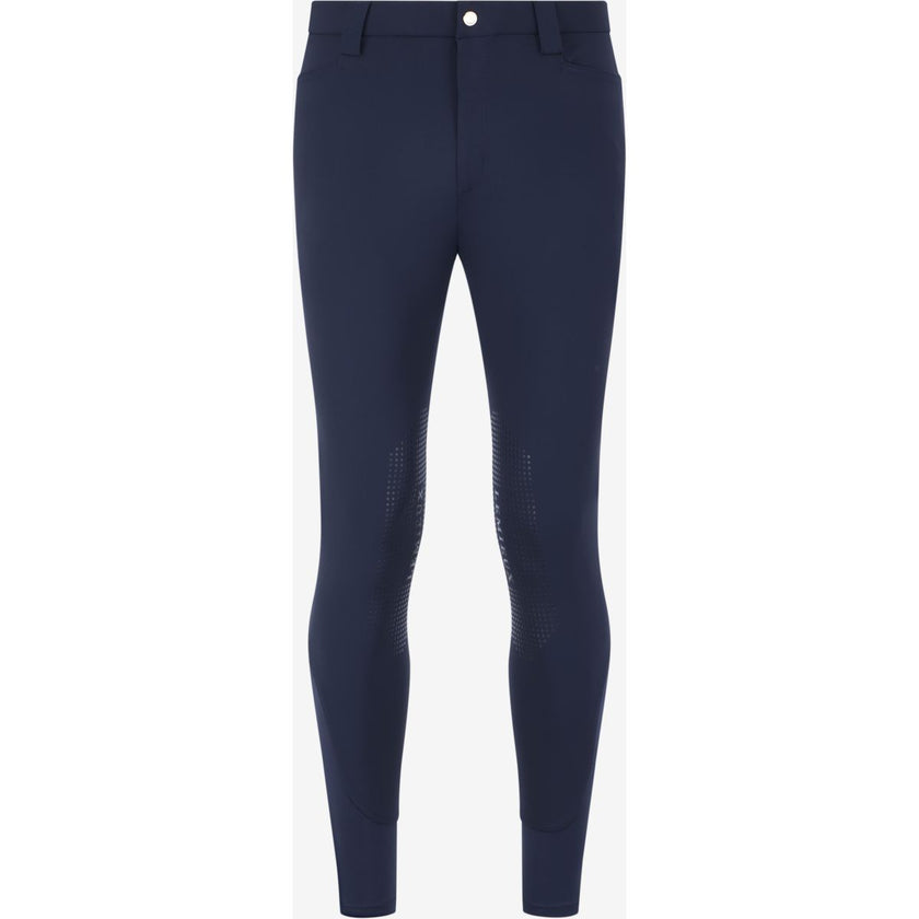 LeMieux Pantaloni da Equitazione Sports Knee Grip Uomini Navy