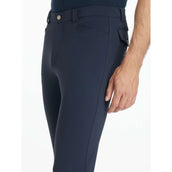 LeMieux Pantaloni da Equitazione Sports Knee Grip Uomini Navy