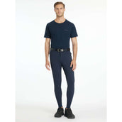 LeMieux Pantaloni da Equitazione Sports Knee Grip Uomini Navy