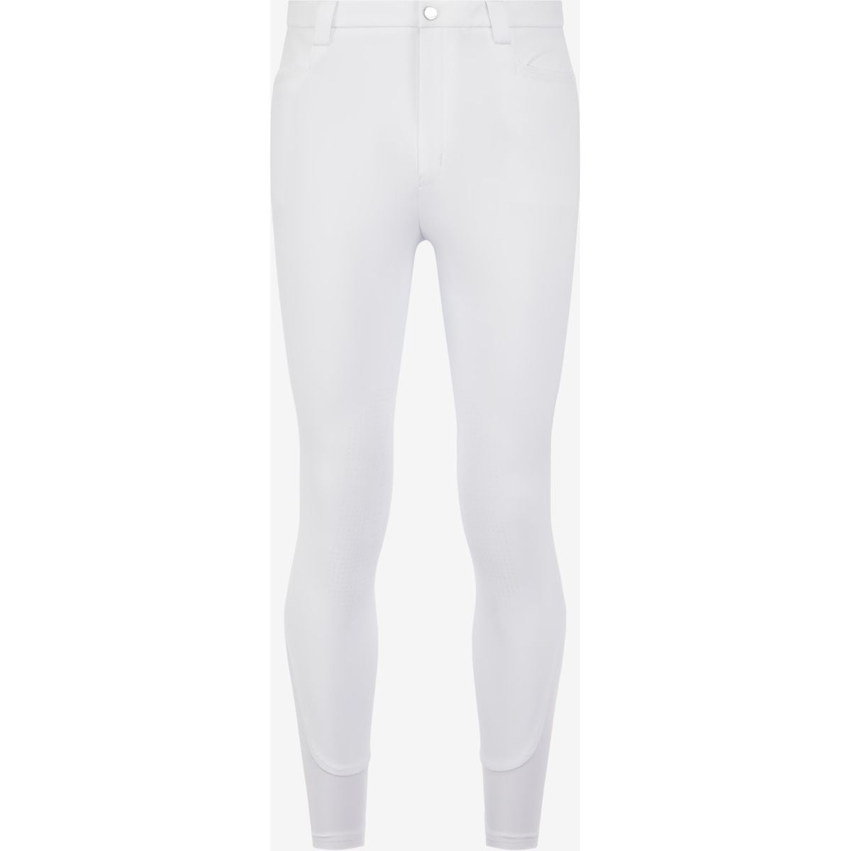 LeMieux Pantaloni da Equitazione Sports Knee Grip Uomini Bianco