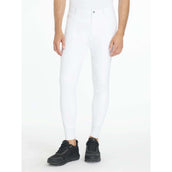 LeMieux Pantaloni da Equitazione Sports Knee Grip Uomini Bianco