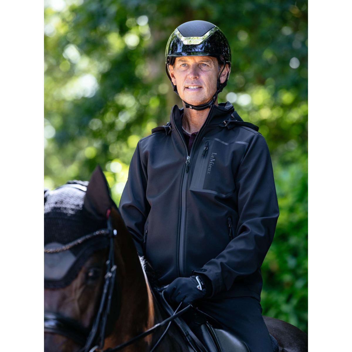 LeMieux Giacca Softshell Uomini Nero