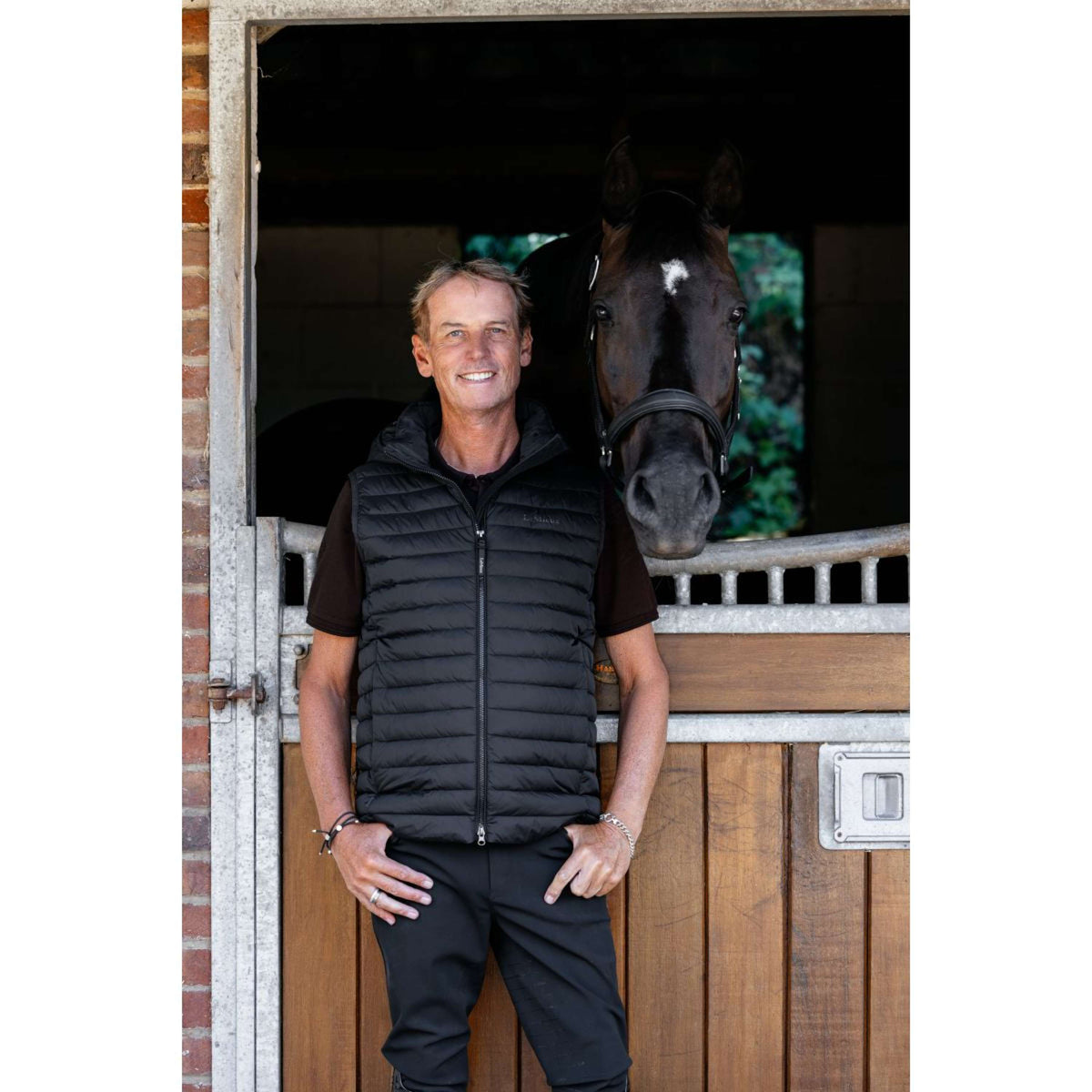 LeMieux Gilet Puffer Uomini Nero