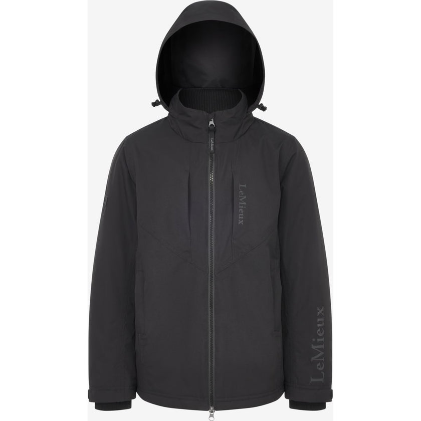 LeMieux Giacca Young Rider Team Waterproof Ragazzi Nero LeMieux Giacca Young Rider Team Waterproof Ragazzi Nero