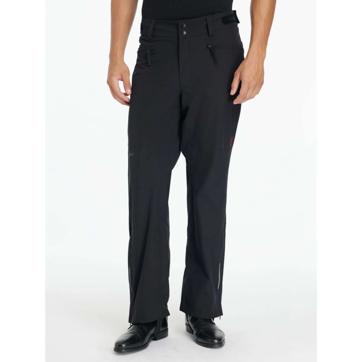 LeMieux Pantaloni da Equitazione Drytex Stormwear Waterproof Uomini Nero