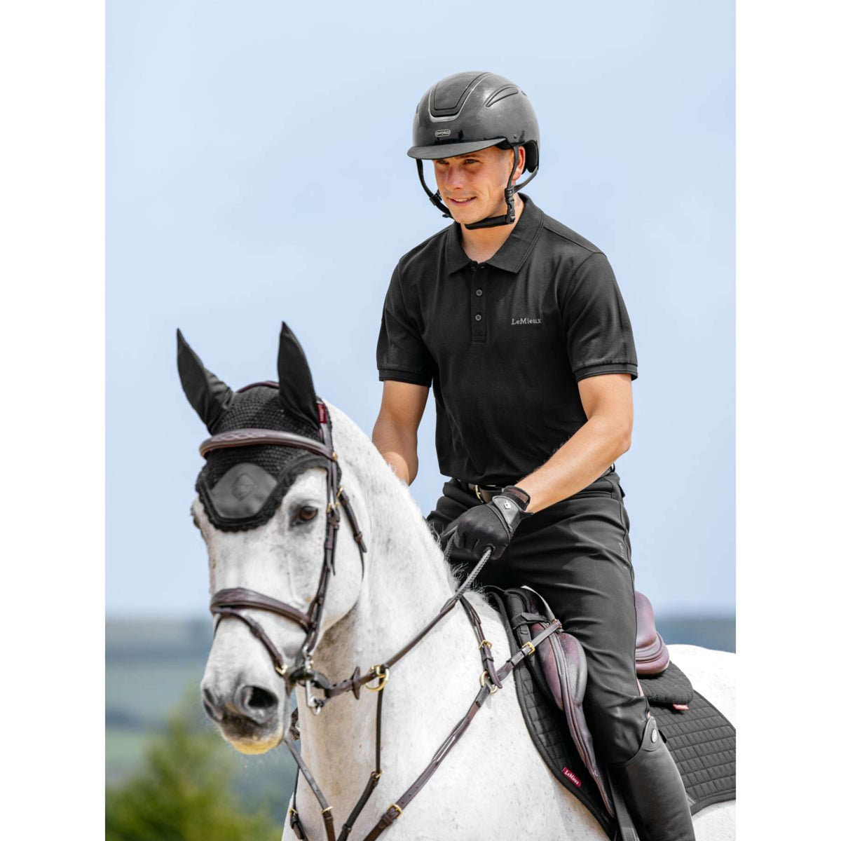 LeMieux Polo Classique Uomini Nero