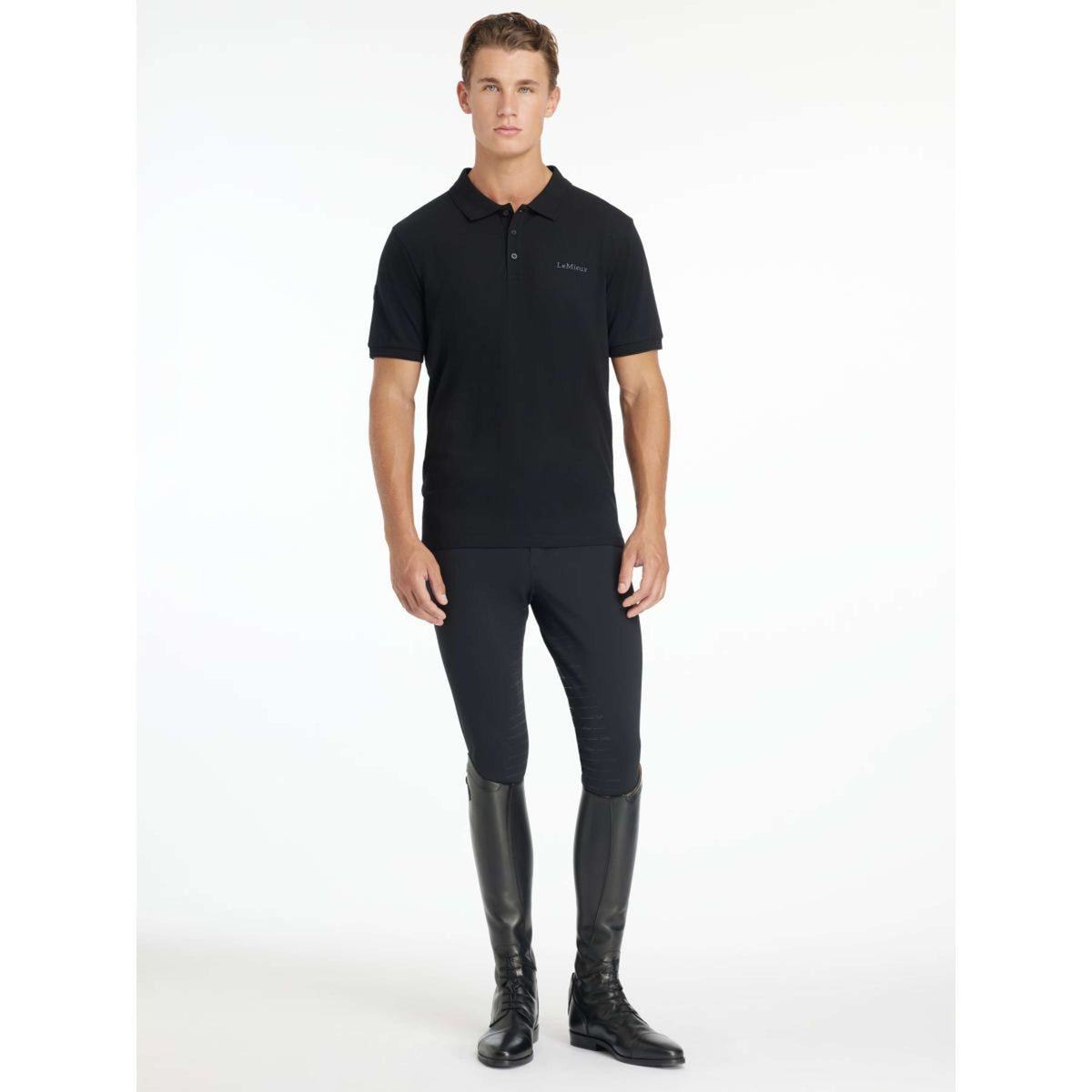 LeMieux Polo Classique Uomini Nero