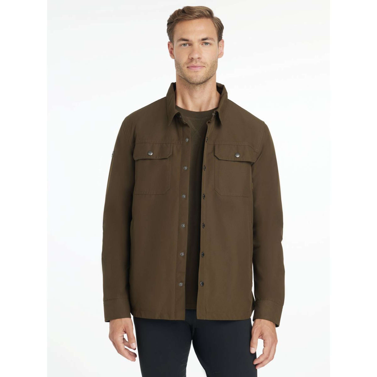 LeMieux Blusa Showerproof Shacket Uomini Alpine