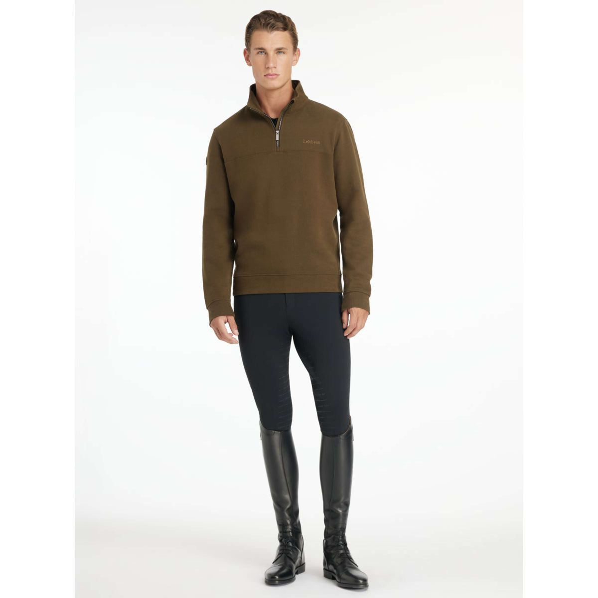 LeMieux Maglione Quarter Neck Uomini Alpine