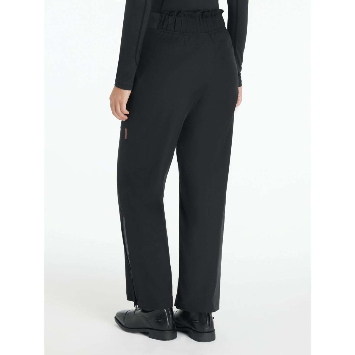 LeMieux Pantaloni da Equitazione Young Rider Drytex Impermeabile Nero