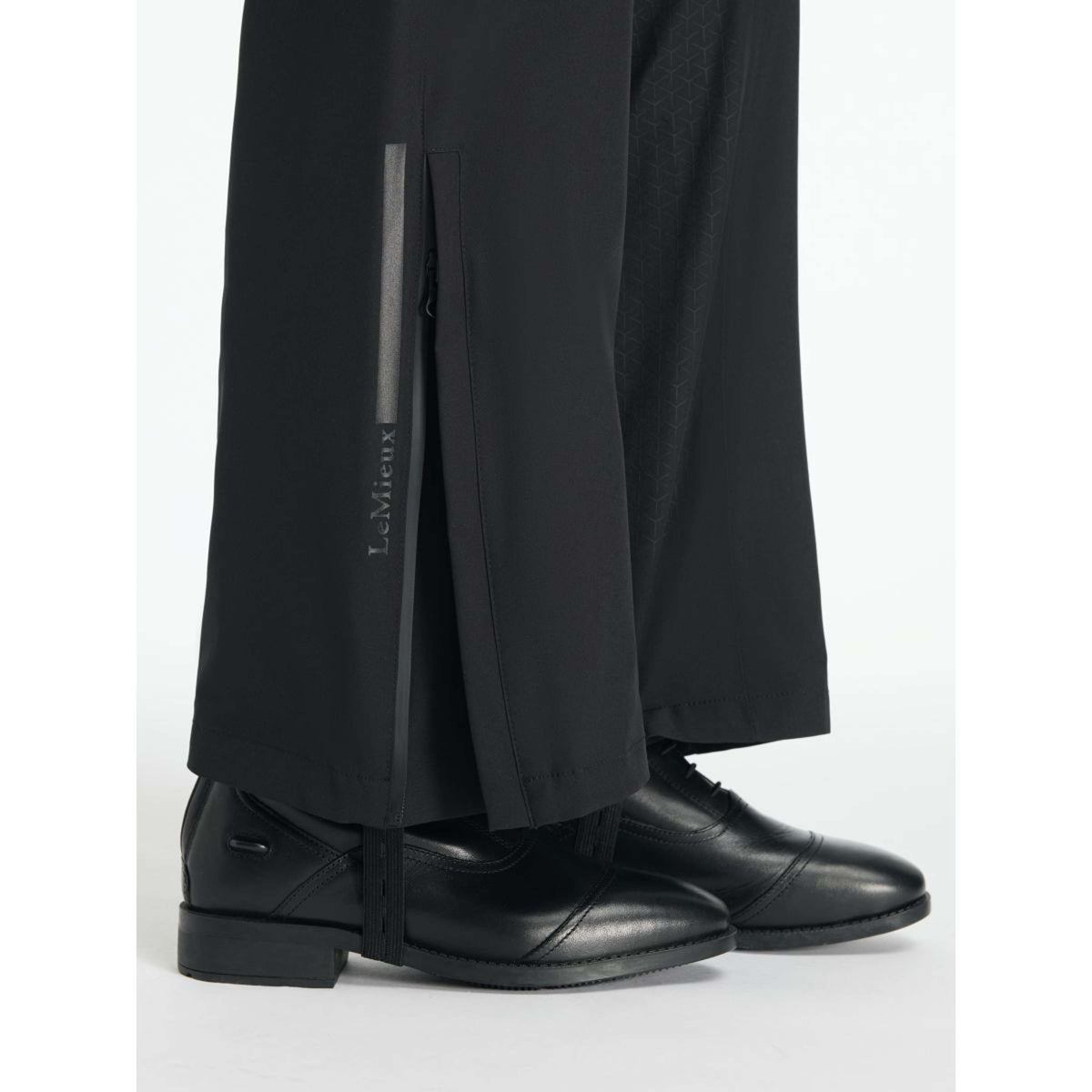 LeMieux Pantaloni da Equitazione Young Rider Drytex Impermeabile Nero