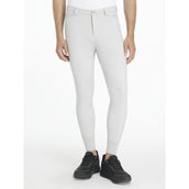LeMieux Pantaloni da Equitazione Sports Knee Grip Uomini Grigio chiaro