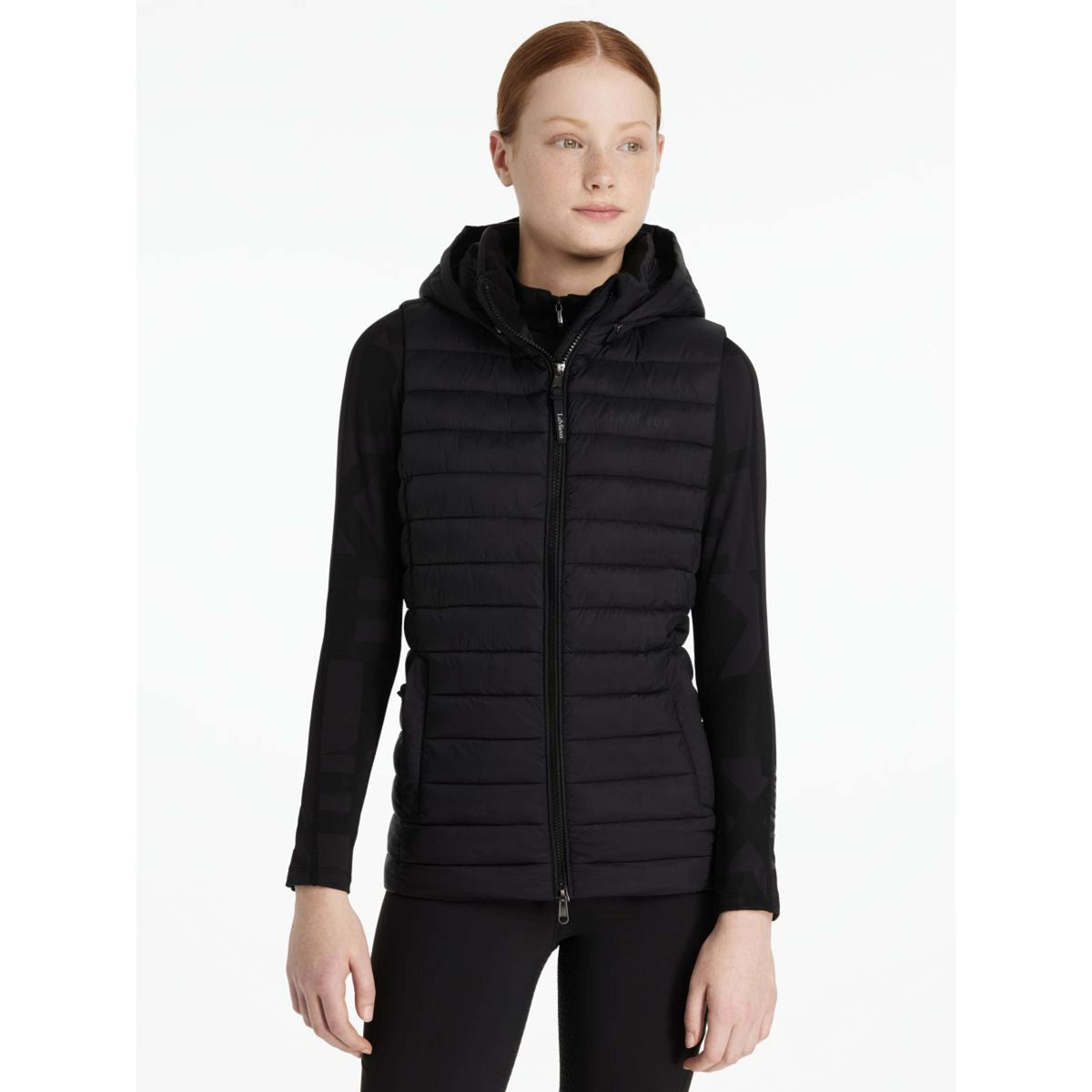 LeMieux Gilet Young Rider Ruby Nero