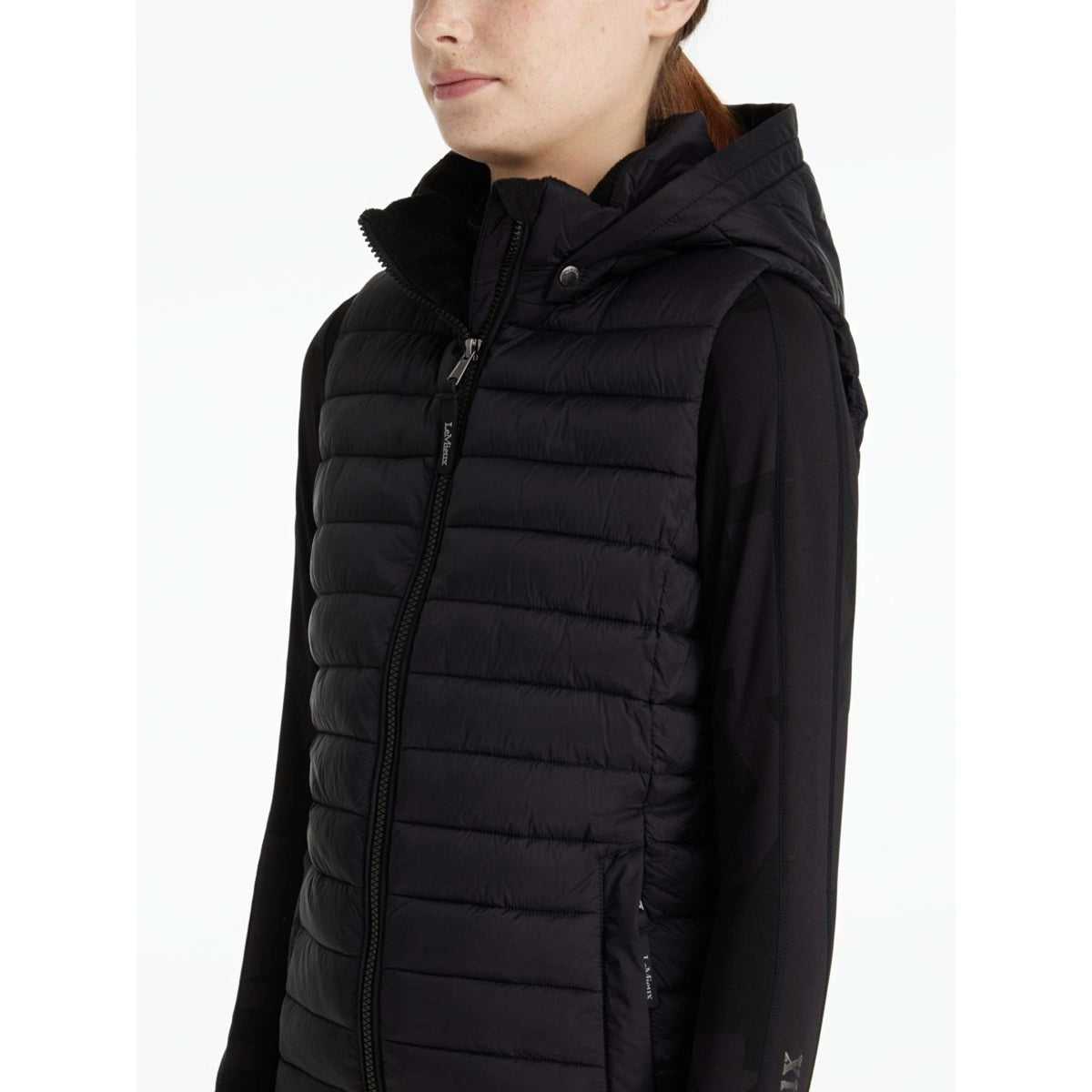 LeMieux Gilet Young Rider Ruby Nero