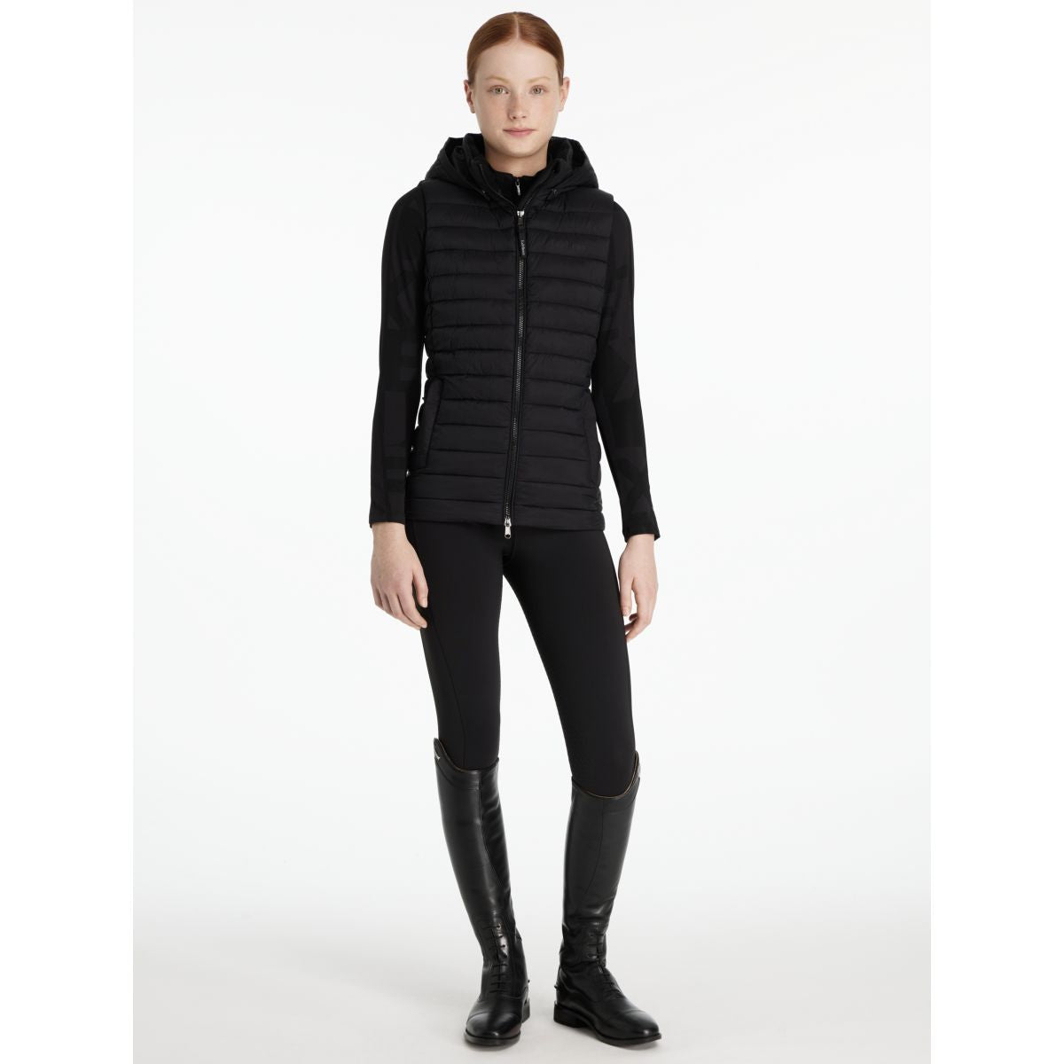 LeMieux Gilet Young Rider Ruby Nero