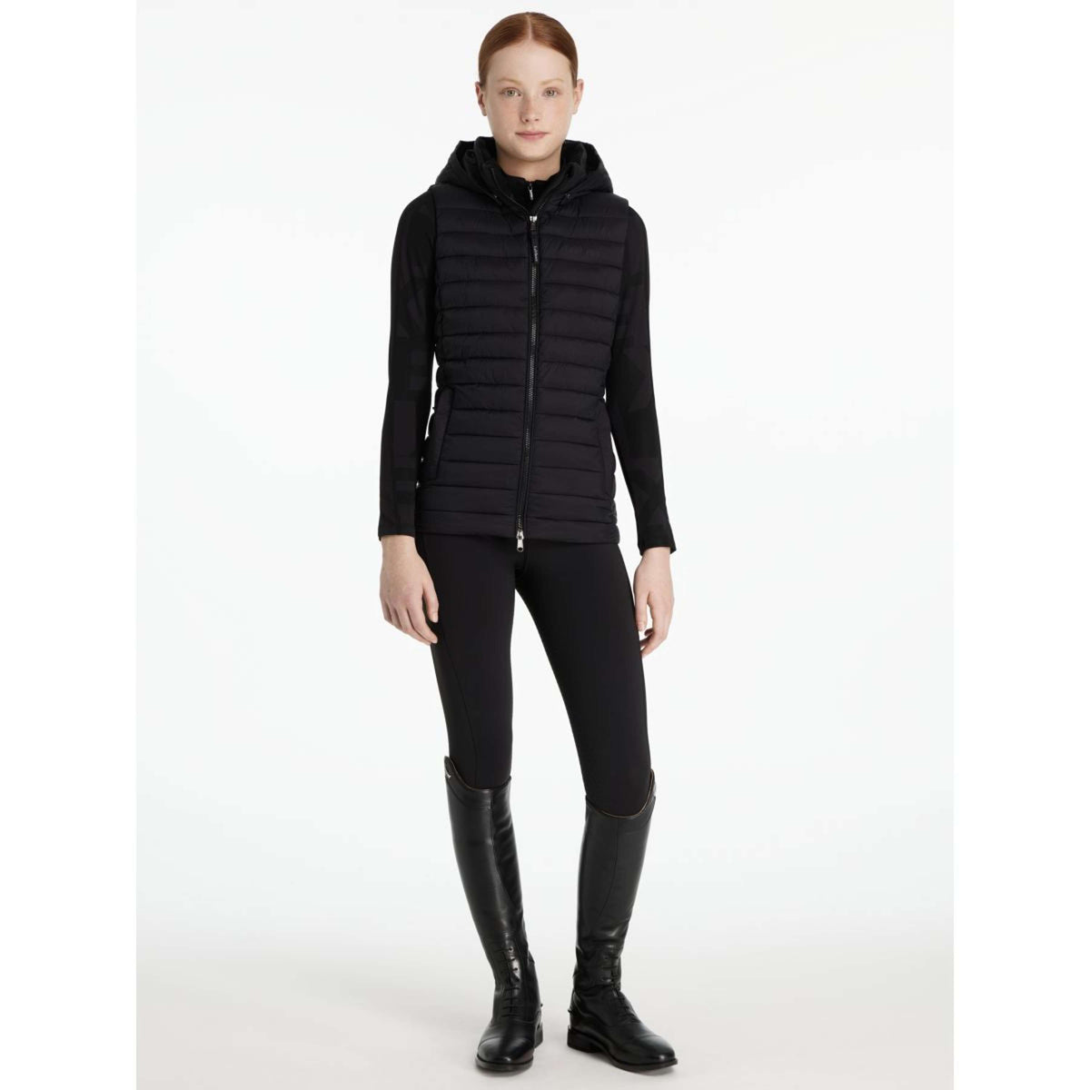 LeMieux Gilet Young Rider Ruby Nero