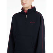 LeMieux Maglione Young Rider Kate Navy/Cranberry