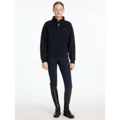 LeMieux Maglione Young Rider Kate Navy/Cranberry