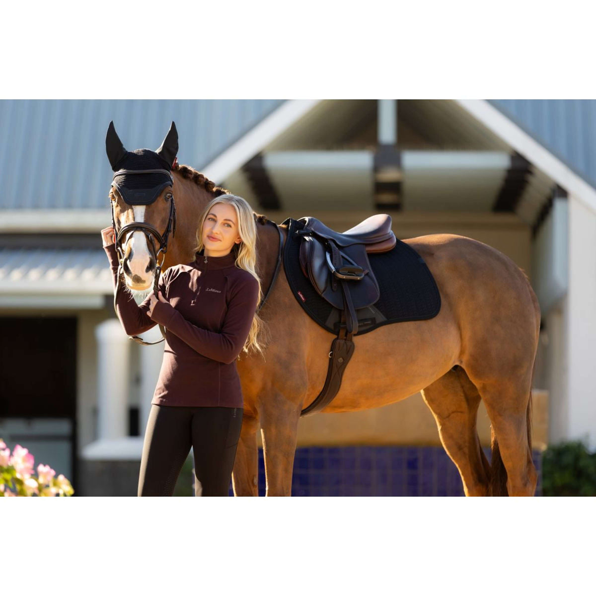 LeMieux Longsleeve Frances Fleece Damson