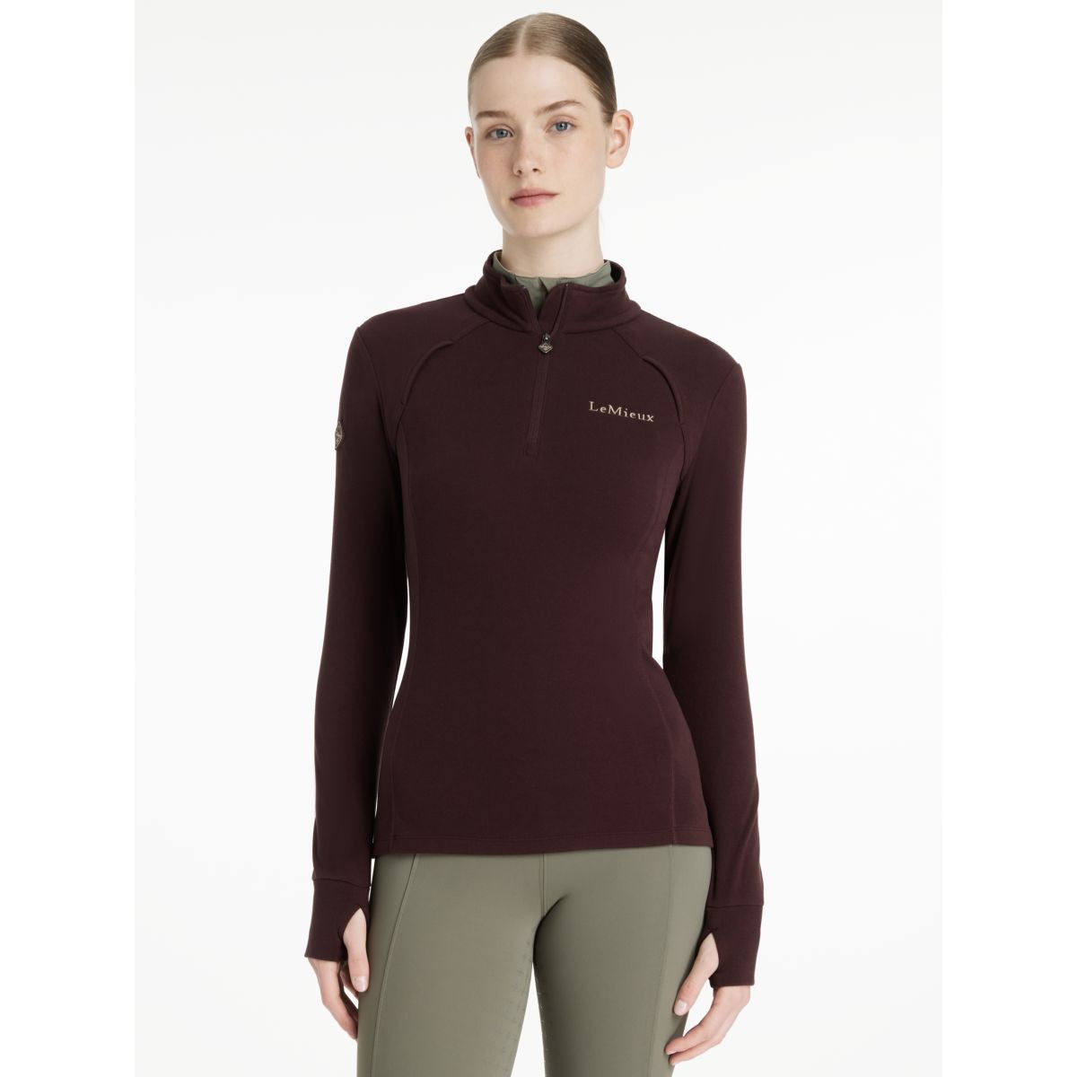 LeMieux Longsleeve Frances Fleece Damson