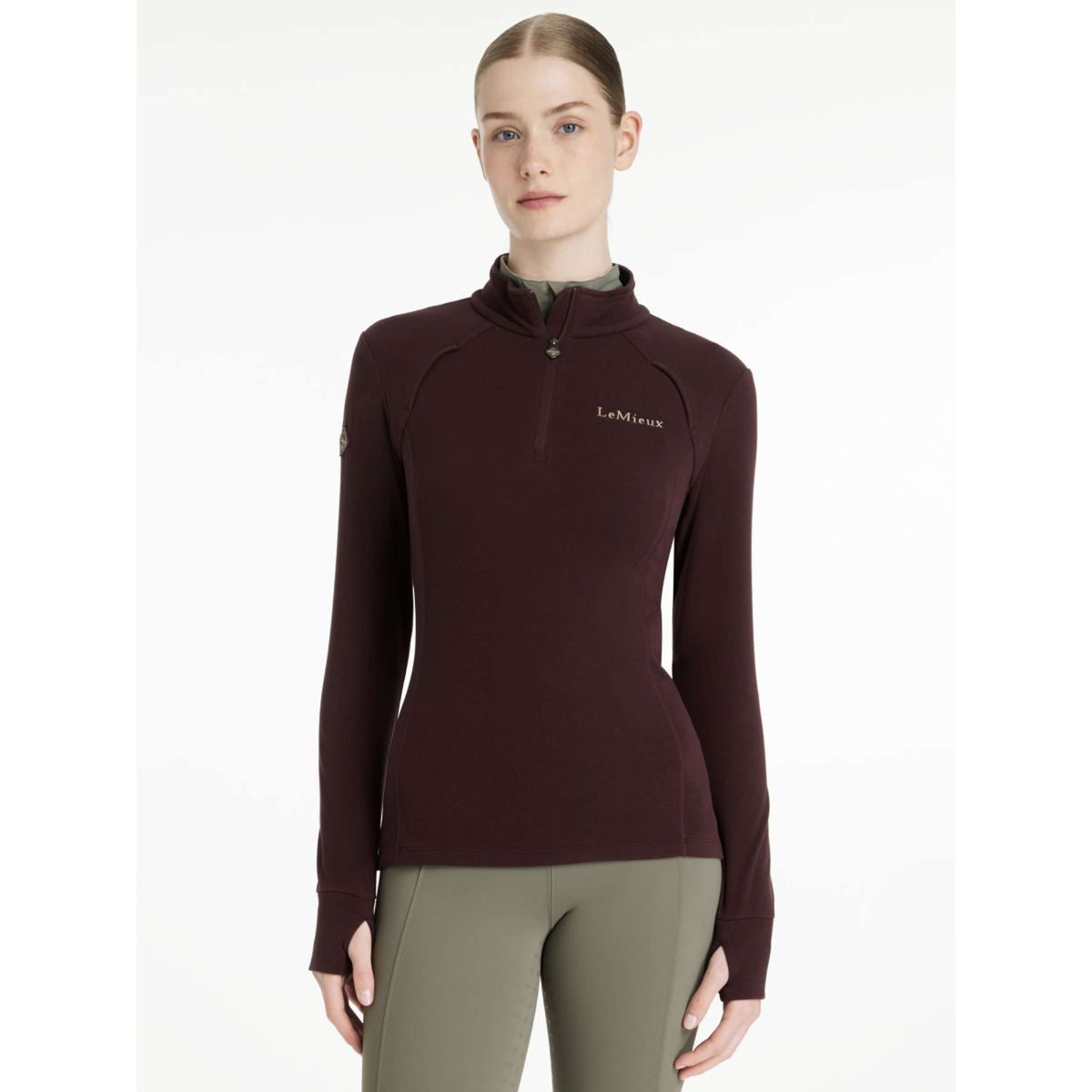 LeMieux Longsleeve Frances Fleece Damson