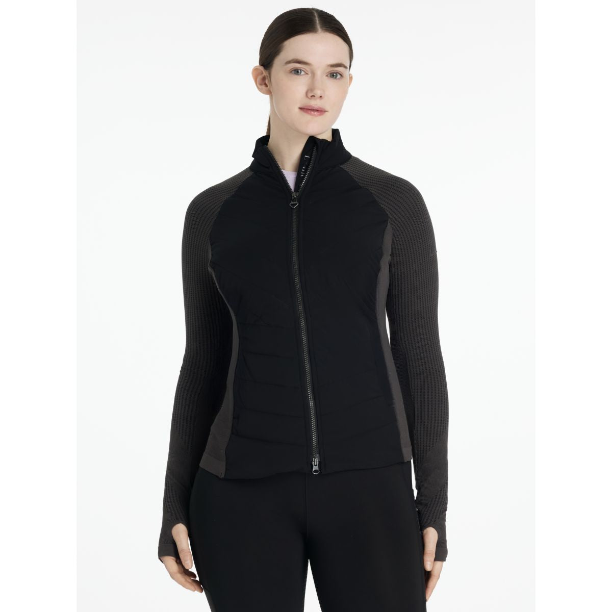 LeMieux Felpa con cappuccio e zip Maddie Nero
