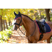 LeMieux Cuffietta Classic Navy/Cranberry
