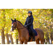 LeMieux Sottosella Suede Dressage Navy/Cranberry