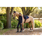LeMieux Sottosella Suede Uso generale Navy/Cranberry