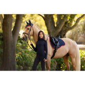 LeMieux Sottosella Suede Uso generale Navy/Cranberry