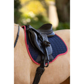 LeMieux Sottosella Suede Uso generale Navy/Cranberry