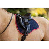LeMieux Sottosella Suede Uso generale Navy/Cranberry