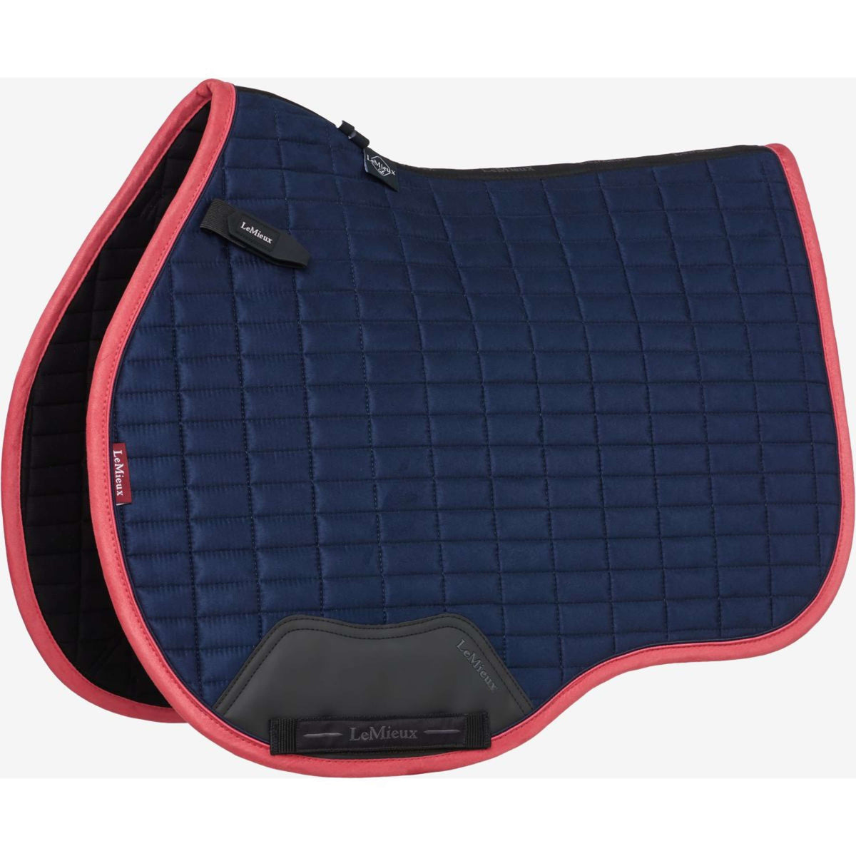 LeMieux Sottosella Suede Uso generale Navy/Cranberry