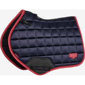 LeMieux Sottosella Loire Classic saltando Navy/Cranberry
