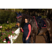 LeMieux Sottosella Loire Classic Dressage Navy/Cranberry