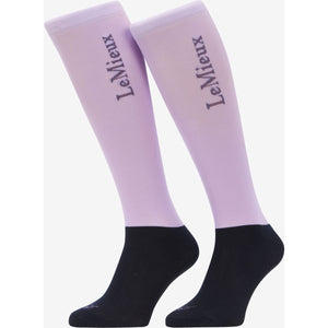 LeMieux Calze da Equitazione Competition Lilla