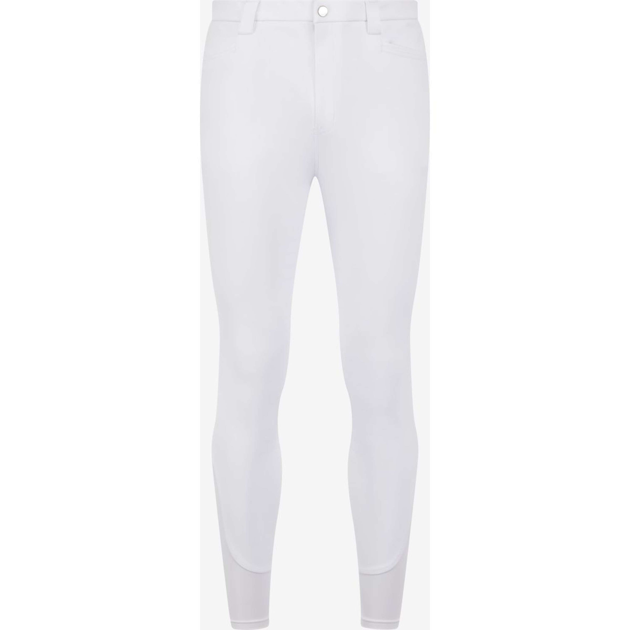 LeMieux Pantaloni da Equitazione Sports Full Grip Uomini Bianco