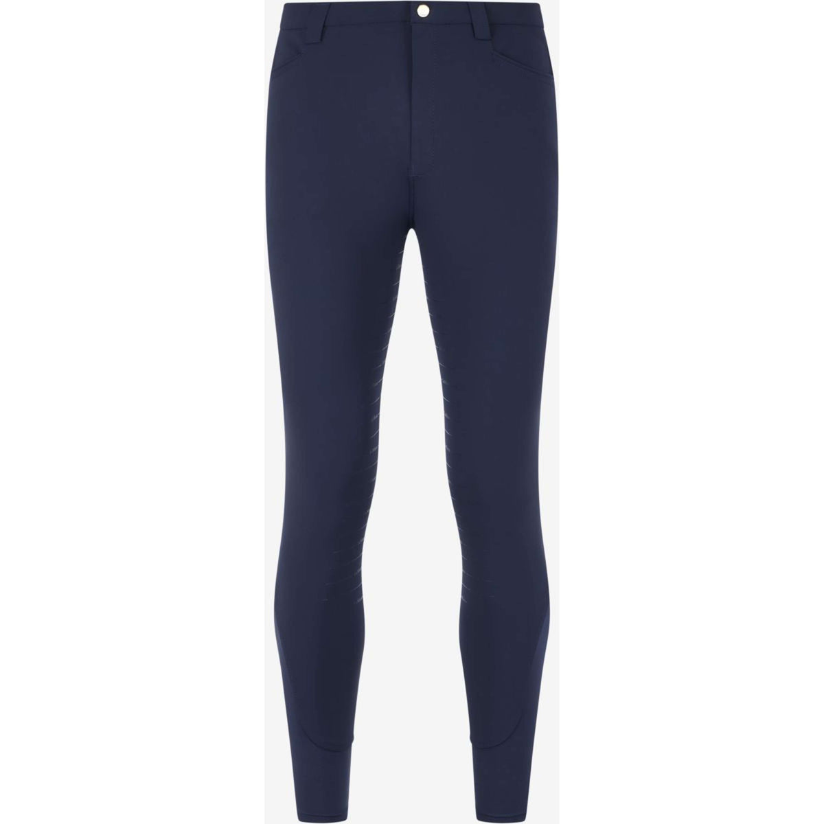 LeMieux Pantaloni da Equitazione Sports Full Grip Uomini Navy