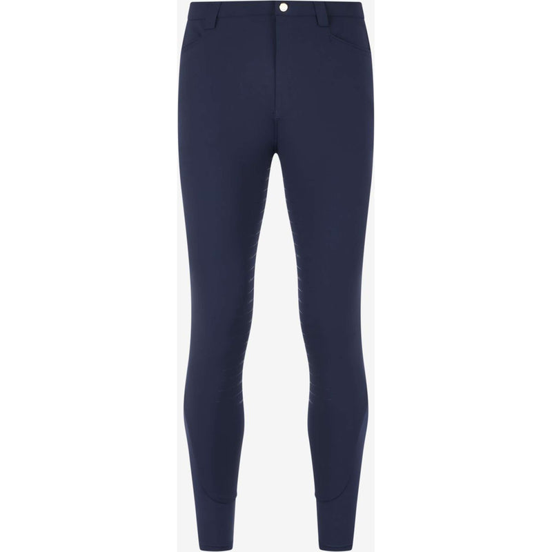 LeMieux Pantaloni da Equitazione Sports Full Grip Uomini Navy